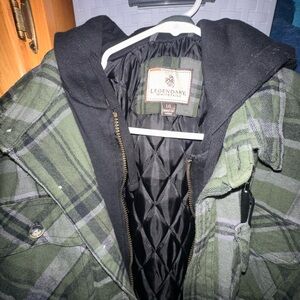 Legendary Whitetails Men's Forest Plaid Shirt Jacket